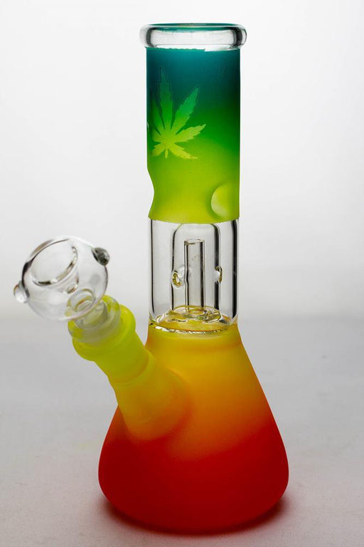 8 inches Jamaica dome percolator beaker water bong Beaker Bong ONE