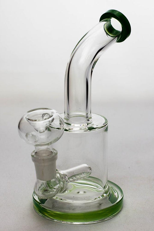 7 inches inline diffused bubbler-Green - One Wholesale