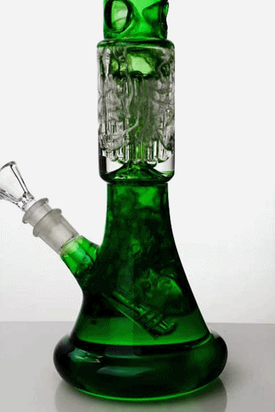 14" infyniti 8-arm percolator colored tube beaker Bong Beaker Bong ONE