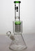 12" infyniti beaker water bong with 10-arm percolator-Green-4420 - One Wholesale