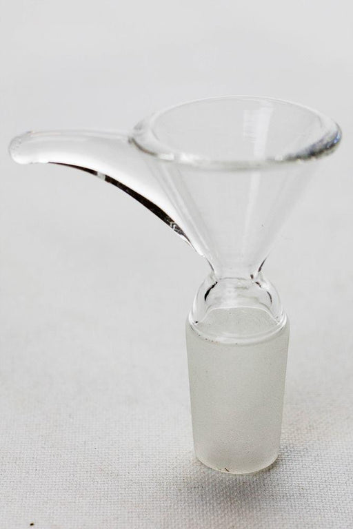 Glass bowl with curved handle Bowl · Banger · Oil Burner ONE