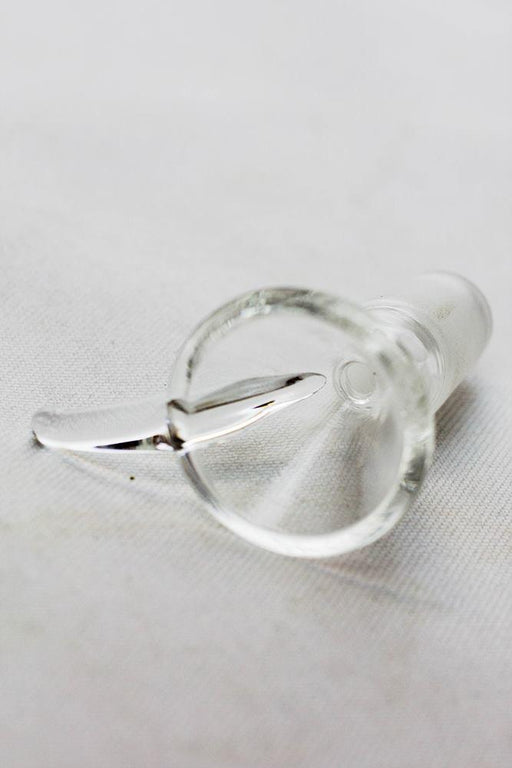 Glass bowl with curved handle Bowl · Banger · Oil Burner ONE