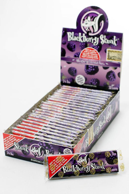 Skunk Brand sneaky delicious flavors papers - 24 packs 1 - 1/4" Size ONE Blackberry