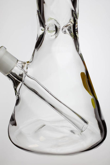 17" infyniti glass twist seamless pattern beaker water bong- - One Wholesale