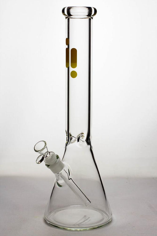 16 in. infyniti glass clear glass beaker water bong Beaker Bong ONE