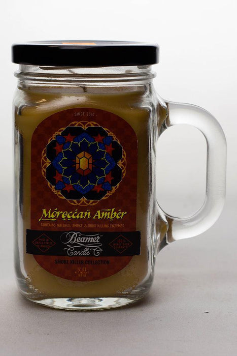 Beamer Candle Co. Ultra Premium Jar candle-Morocccan Amber - One Wholesale