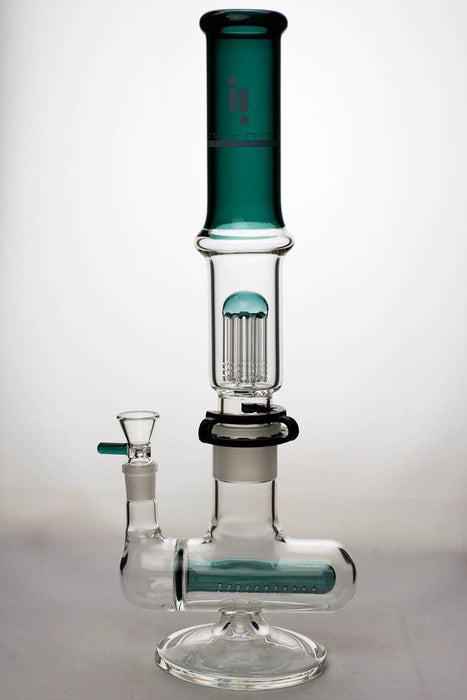 17" infyniti 8-tree and inline diffuser detachable water bong- - One Wholesale