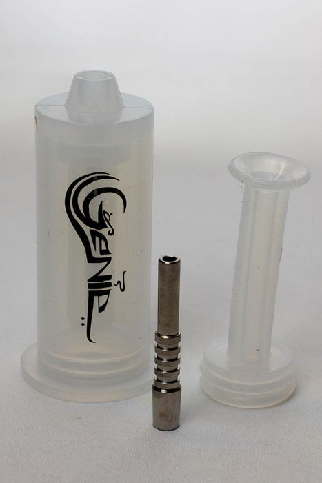 White silicone syringe shape nectar collector- - One Wholesale