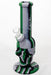 11" Genie Detachable mixed color silicone skull water bong-GR/BK - One Wholesale