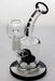 6" Nice glass shower head diffuser dab rig-Black - One Wholesale