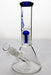 10" genie 5 arms percolator water bong-Blue - One Wholesale
