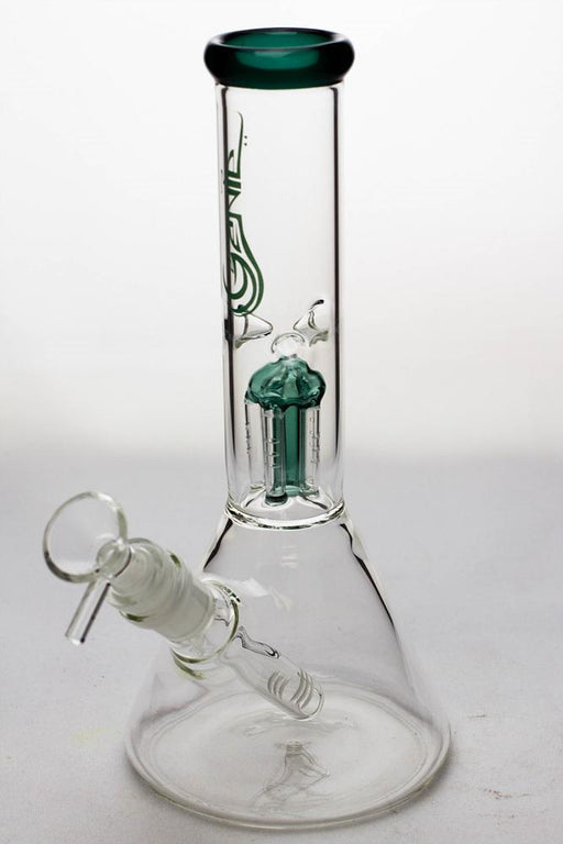 10" genie 5 arms percolator water bong-Teal - One Wholesale