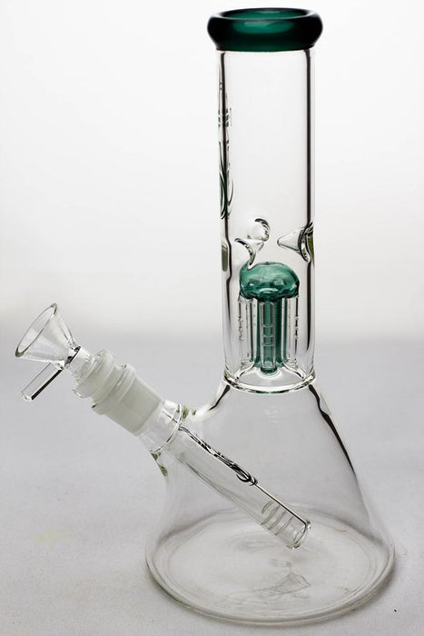 10" genie 5 arms percolator water bong- - One Wholesale
