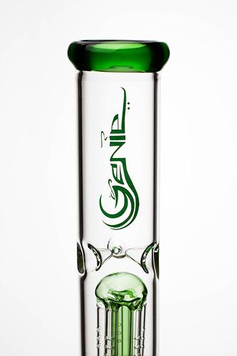 12" genie dual 5 arms percolator water bong- - One Wholesale