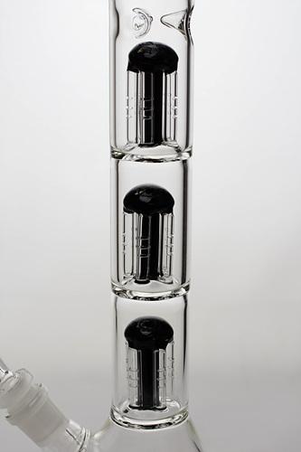 14" genie triple 5 arms percolator water bong- - One Wholesale