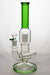 14 inches 8 arms percolator and inline diffused water bong-Green - One Wholesale