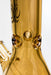 Genie 12" Metallic heady glass beaker bong gift set- - One Wholesale