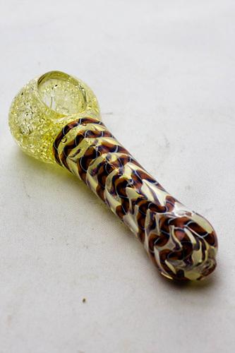 4.8" Soft glass 4843 hand pipe- - One Wholesale