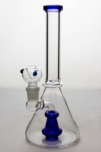 10 inches cone diffused bubbler-Blue - One Wholesale