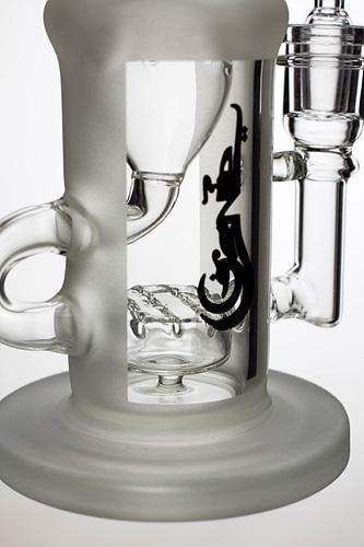 9 in. genie recycled bubbler with a banger Rig ONE