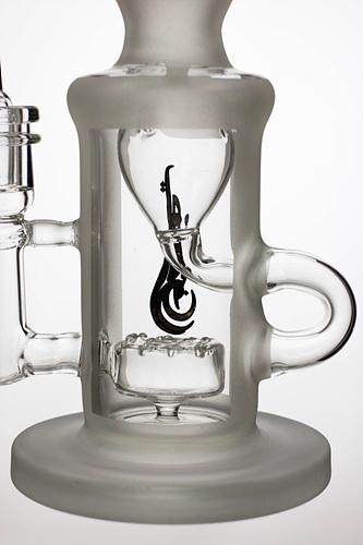 9 in. genie recycled bubbler with a banger- - One Wholesale