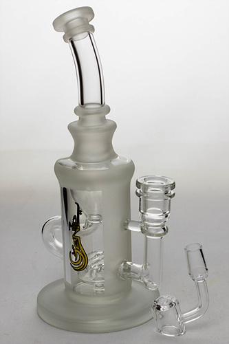 9 in. genie recycled bubbler with a banger Rig ONE