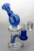 7.5 in. genie bubbler with a banger-Blue-4864 - One Wholesale