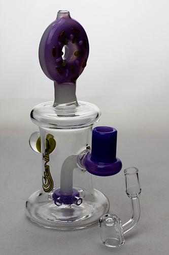 7.5 in. Donuts bubbler with a banger- - One Wholesale