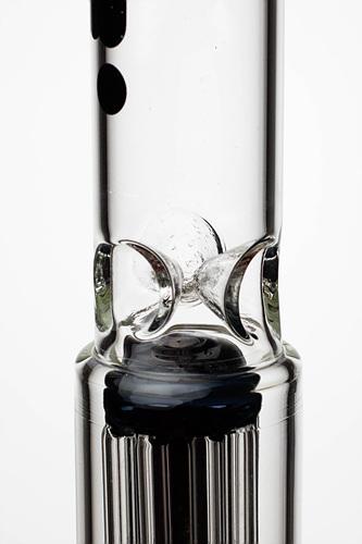14" infyniti 8-arm percolator clear beaker Bong- - One Wholesale