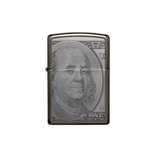 Zippo 49025 Currency Design Zippo Lighter ONE
