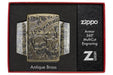 Zippo 49035 Freedom Skull Design- - One Wholesale