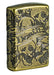 Zippo 49035 Freedom Skull Design- - One Wholesale