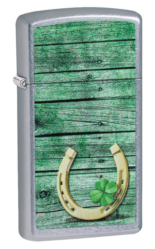 Zippo 49123 Horseshoe Slim Design Zippo Lighter ONE