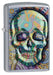 Zippo 49140 Geometric Skull Design- - One Wholesale