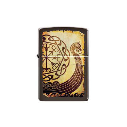 Zippo 49182 Viking Warship Design Medieval · Mythological ONE