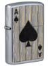 Zippo 49248 Ace of Spades Design Zippo Lighter ONE