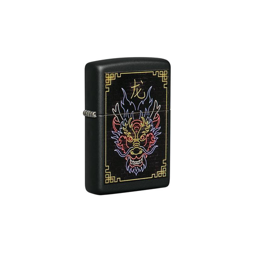 Zippo 49396 Neon Dragon Design Zippo Lighter ONE