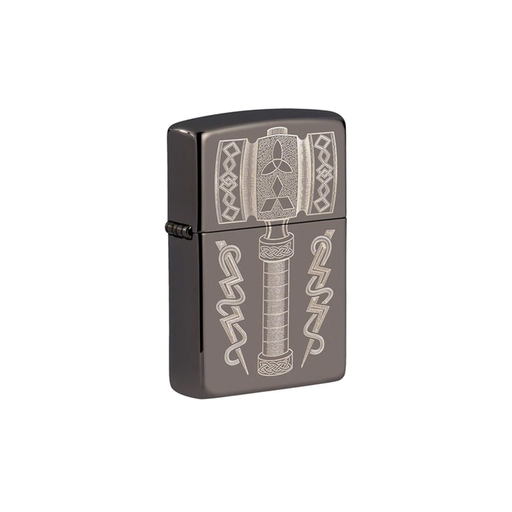 Zippo 49404 Thors Hammer Design Zippo Lighter ONE