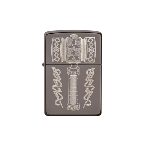 Zippo 49404 Thors Hammer Design Zippo Lighter ONE