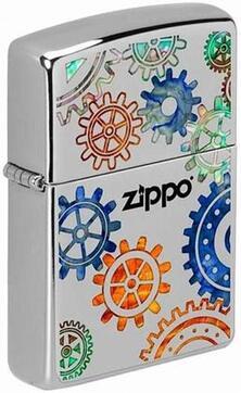 Zippo 49432 Fuzion Gears Design- - One Wholesale
