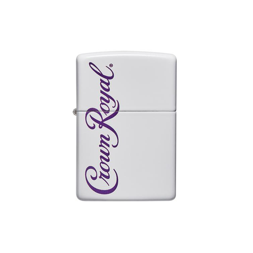 Zippo 49459 Crown Royal White Matte Zippo Lighter ONE