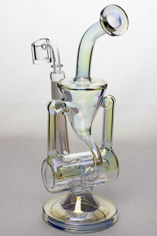 9" recycled rig with a banger Rig ONE