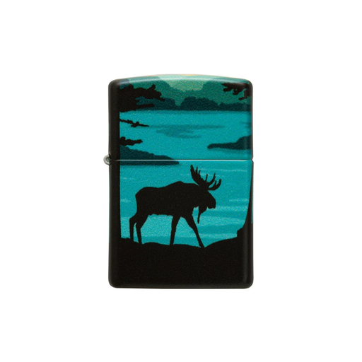 Zippo 49481 Moose Landscape Design Zippo Lighter ONE