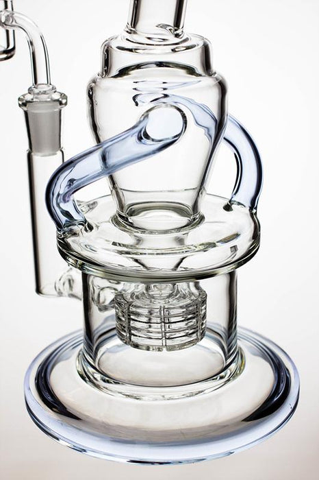 10" Barrel-diffuser double tube recycled rig- - One Wholesale