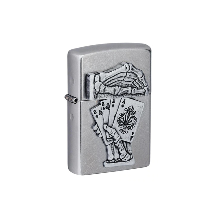 Zippo 49536 Dead Mans Hand Emblem Design Horror · Goth ONE