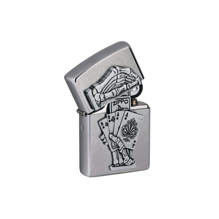 Zippo 49536 Dead Mans Hand Emblem Design Horror · Goth ONE