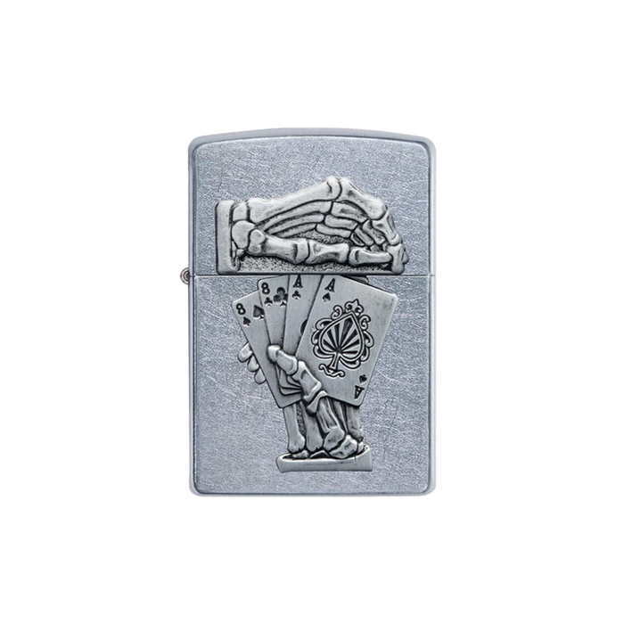 Zippo 49536 Dead Mans Hand Emblem Design Horror · Goth ONE