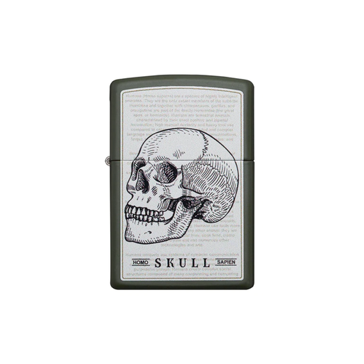 Zippo 49602 Skull Design Zippo Lighter ONE