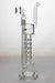 12 in. 5-stage skinny tube rig with a banger-Plain - One Wholesale