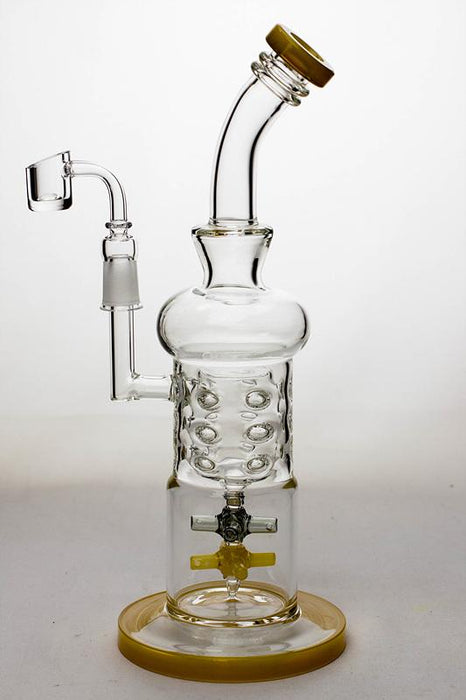 12" dual vane diffuser rig with a banger- - One Wholesale
